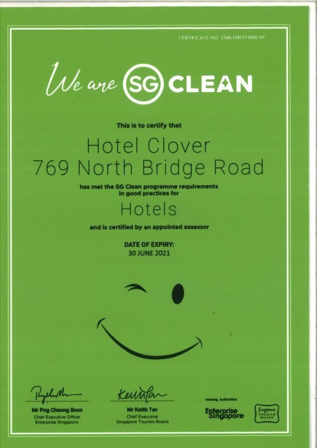 Hotel Clover 769 North Bridge Road Singapore