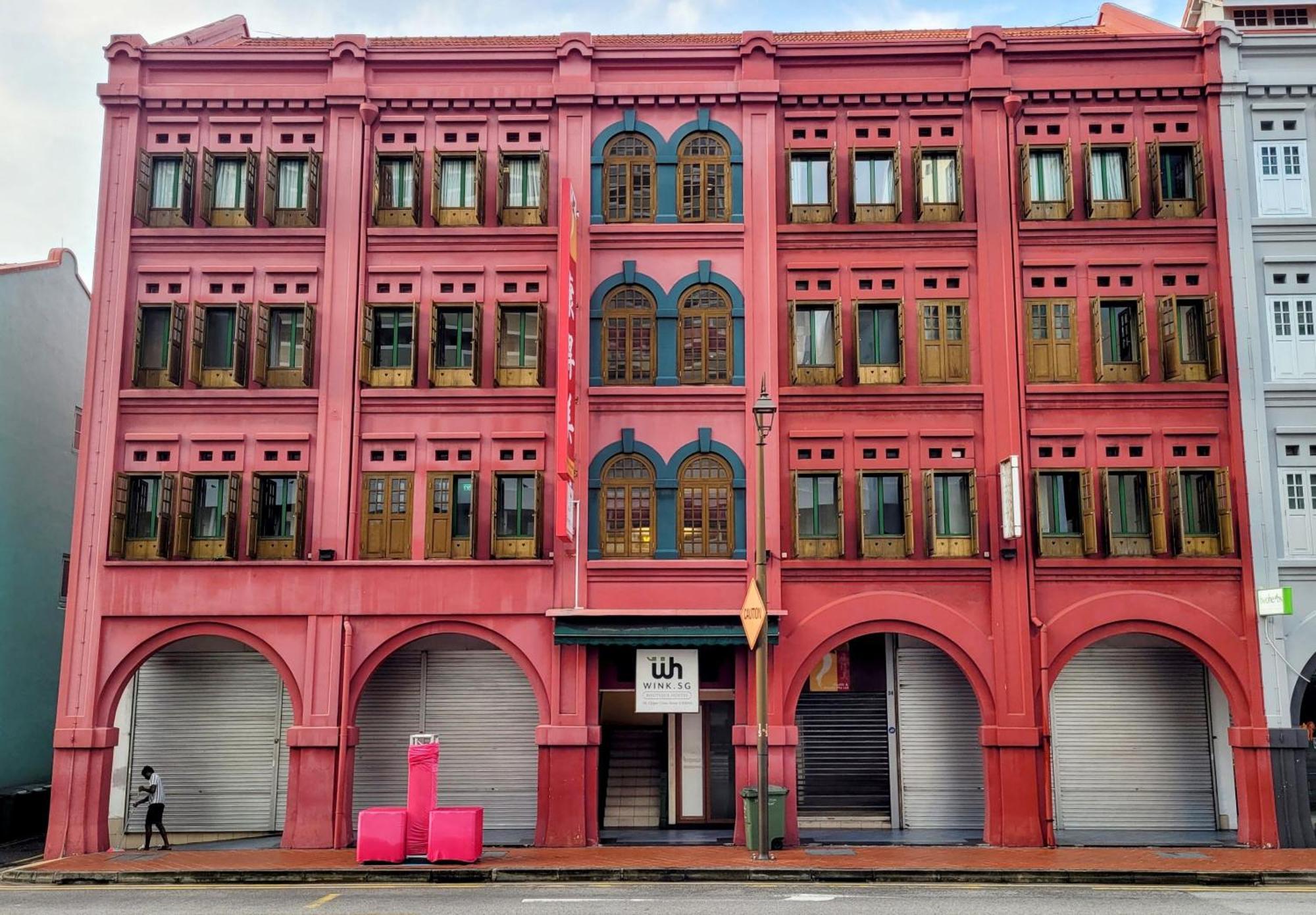 Capsule hotel Wink At Upper Cross Street Singapore