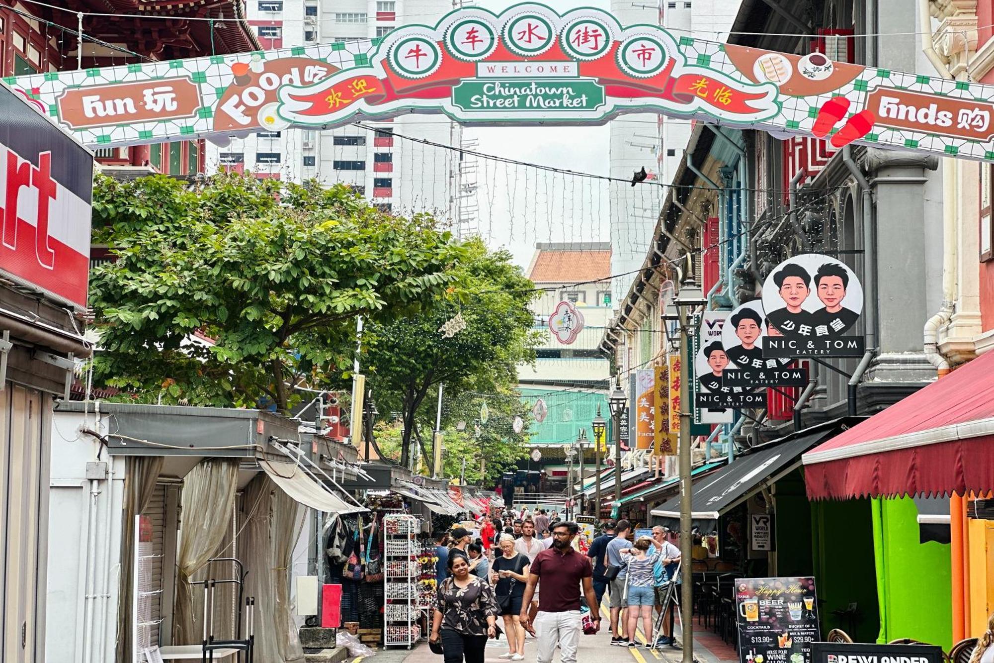 Rucksack Temple Street Hostel Singapore