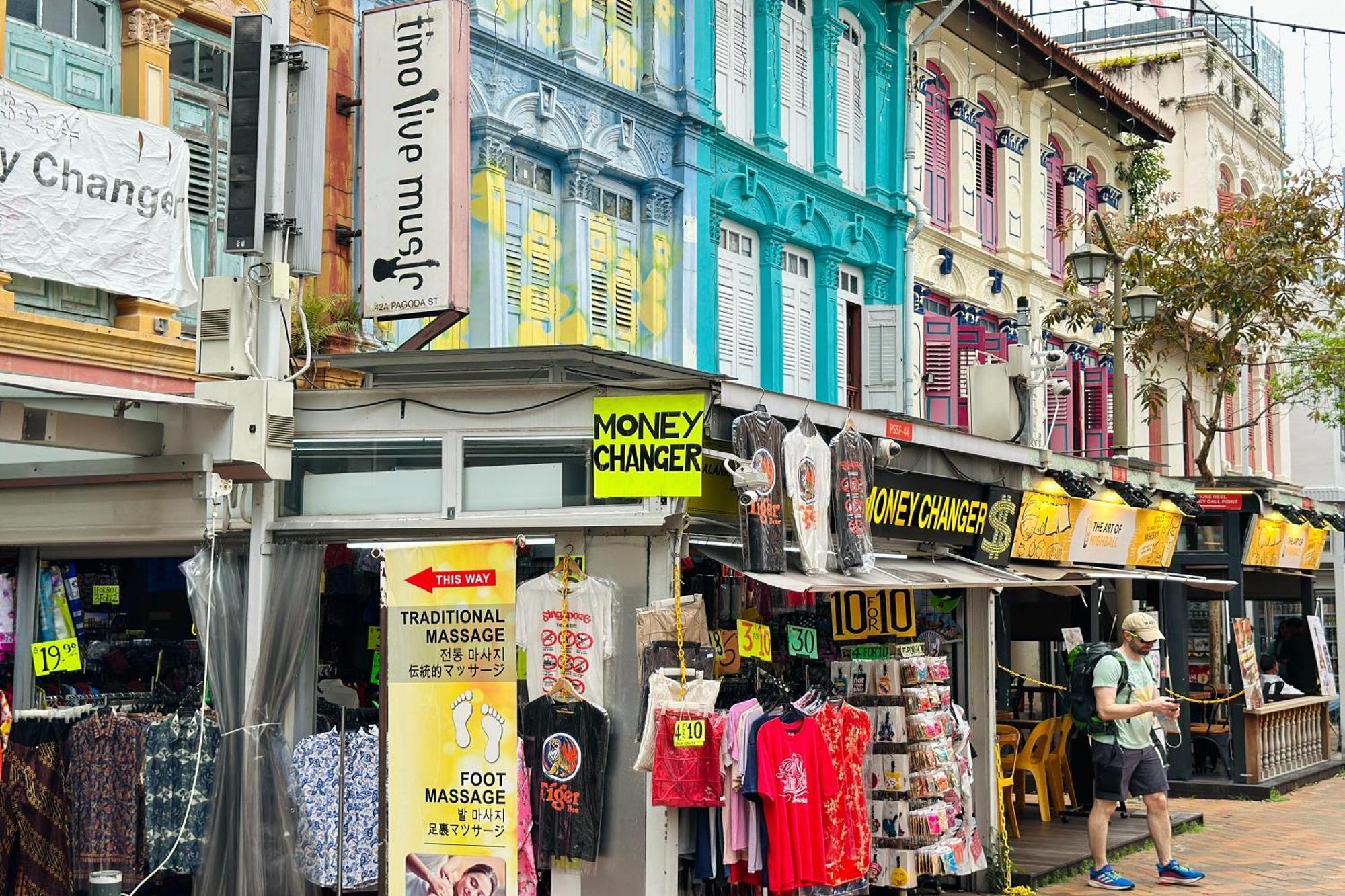 Rucksack Temple Street Hostel Singapore