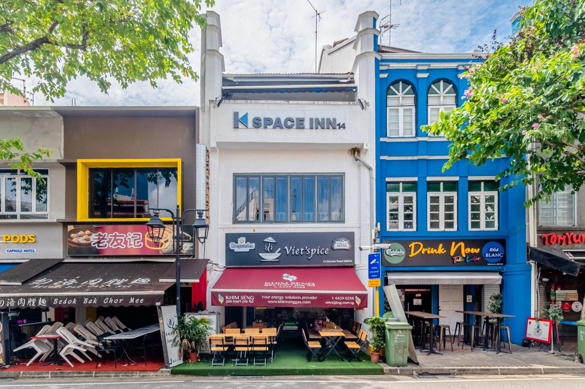 Capsule hotel K Space 14 Singapore