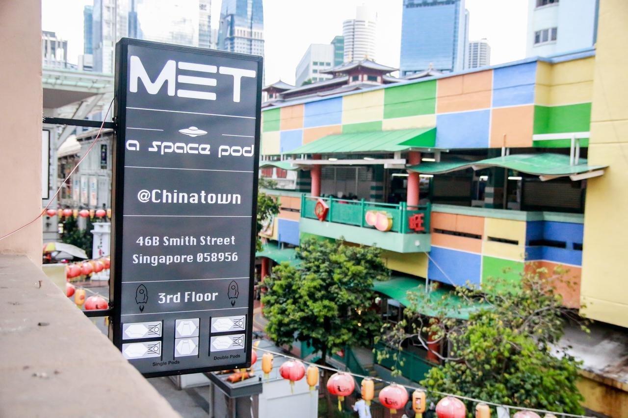 Met A Space Pod @ Chinatown Singapore