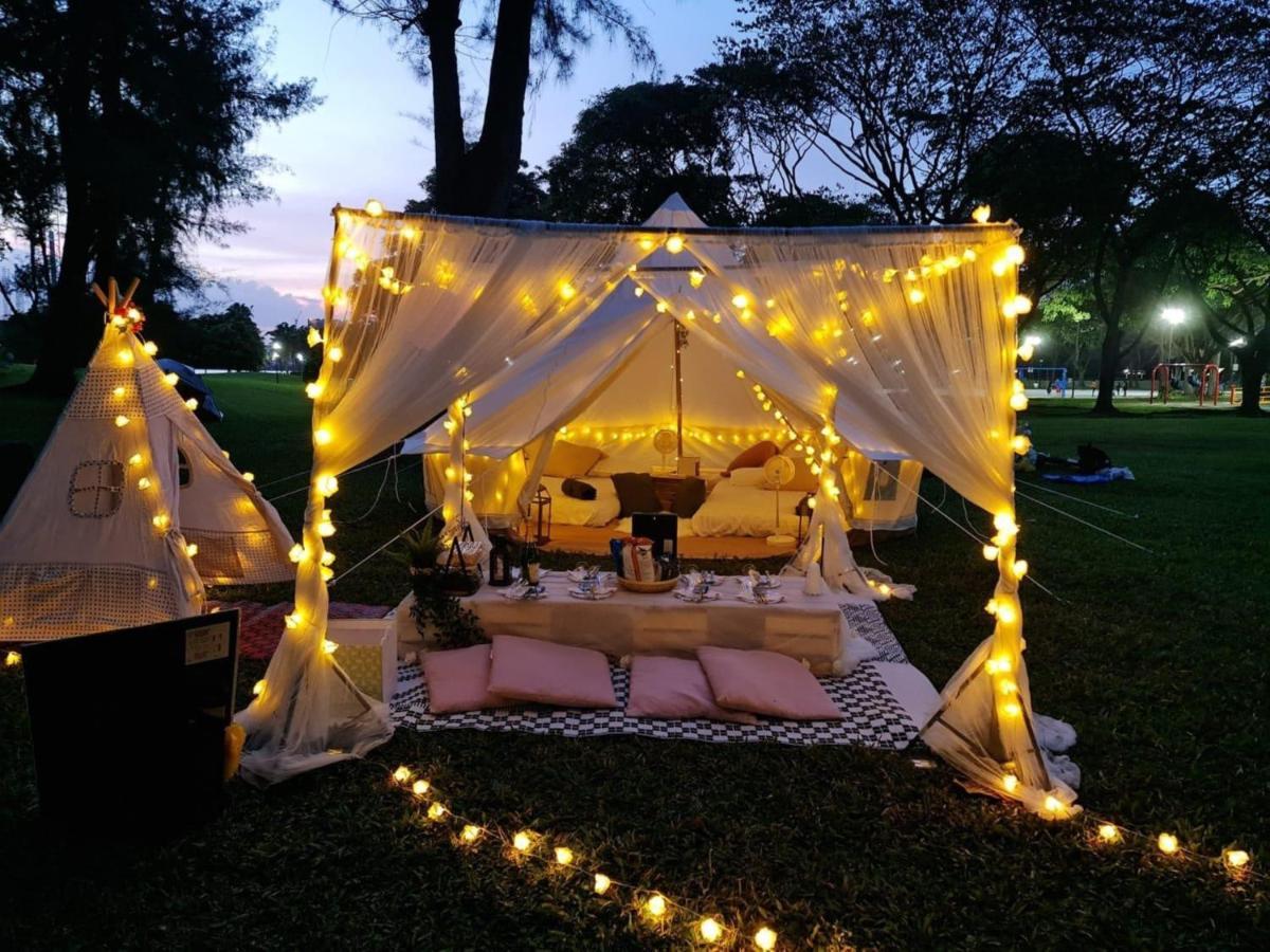 Seaside Glamping@heritage Chalet Campsite Singapore