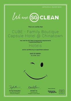 Cube Family Boutique Capsule At Chinatown Capsule hotel Singapore