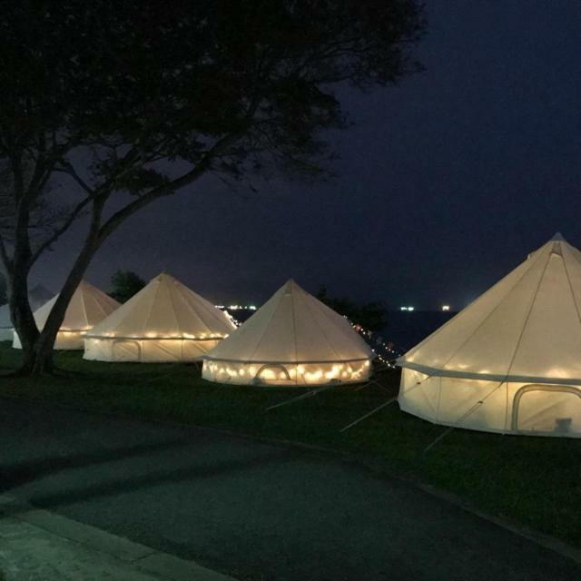 Luxury tent Glamping Kaki - Large Bell Tent