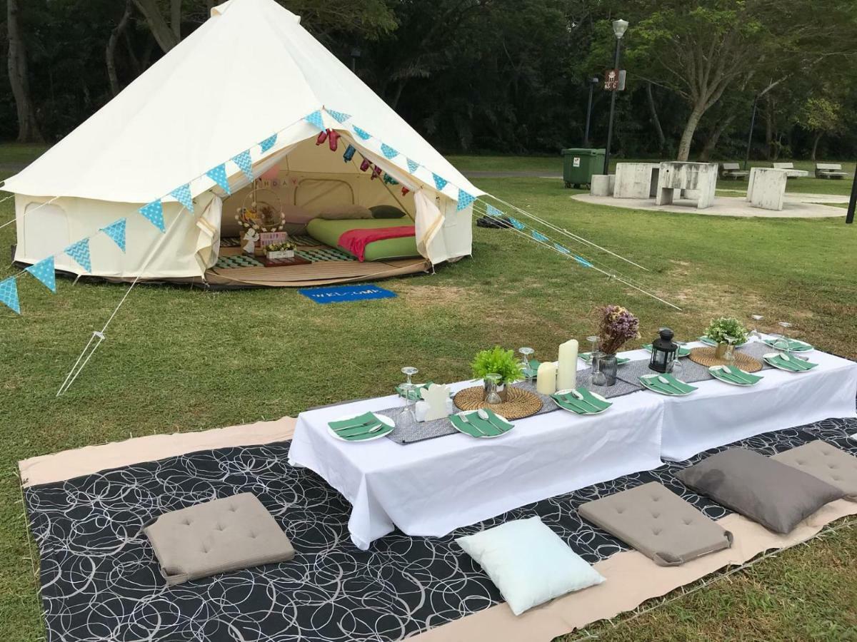 Luxury tent Glamping Kaki - Large Bell Tent *