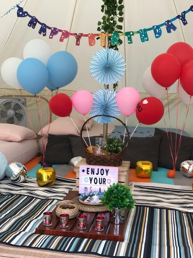 Glamping Kaki - Large Bell Tent Marangyang tolda